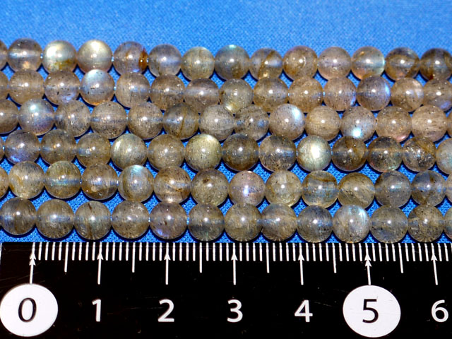 ラブラドライト　6ミリ（上質AAAA）