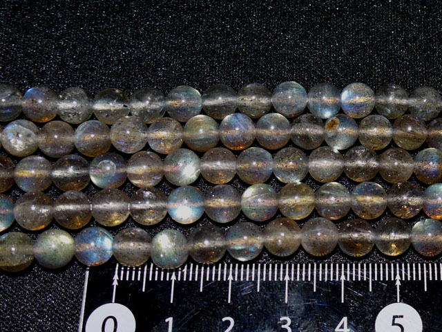 ラブラドライト　6ミリ（AAA）