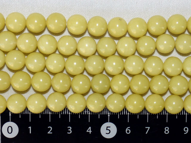 レモンジャスパー（イエロージャスパー）　10ミリ
