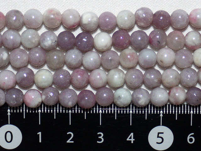 ライラックジャスパー　6ミリ