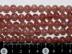 アフリカンレッドアベンチュリン　8ミリ　【bz-af-redaven-8 】【定型外可】