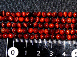 レッドタイガーアイ　4ミリ