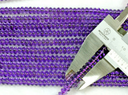 アメジスト  平ボタン型　6ミリ×3ミリ　【bz-ame-botan63】【定型外可】