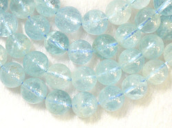アクアマリン 10ミリ 【bz-aquamarine10-48000】【定型外可】 天然石