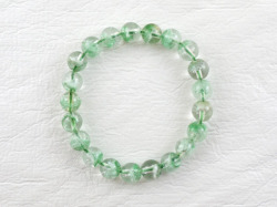 グリーンファントムクオーツ　ブレスレット　9ミリ
