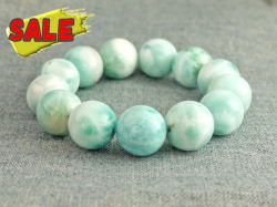 SALE ラリマー ブレスレット 16ミリ 【br-0215-larimar16mm】