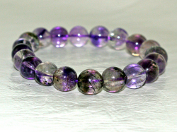 スーパーセブン ブレスレット　10ミリ粒  約20ｃｍ