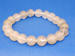 ファントム水晶ブレスレット　10ミリ玉　約20センチ
