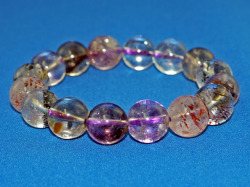 スーパーセブンブレスレット　12ミリ　約19センチ