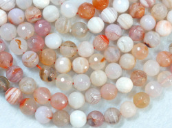 カーネリアン マルチカラー　ミラーカット　10ミリ　【bz-carnelmultimirror-10】【定型外可】