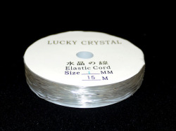 クリアゴム　1ミリ×15メートル