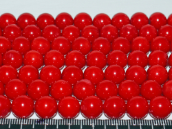 珊瑚（コーラル）レッド 染め　10ミリ　【定形外可】【bz-coral-red-10】
