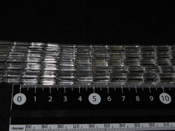 水晶キューブ　12ミリ×6ミリ