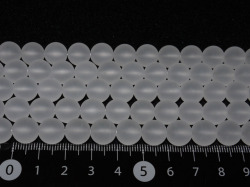 水晶  10ミリ 艶消し