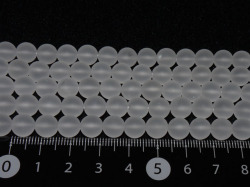 水晶  8ミリ 艶消し