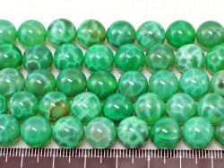 グリーンファイアーアゲート　108面カット　8ミリ　【bz-greenfireagate-cut8 】