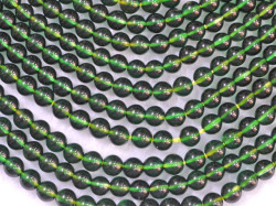 グリーン水晶　6ミリ　【bz-greencrystal-6】【定型外可】