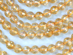 ゴールデンオーラ　ミラーカット　8ミリ　【bz-goldenaura-mirror8】【定型外可】