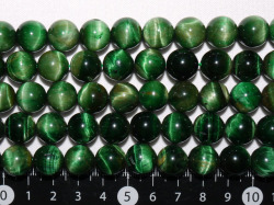 グリーンタイガーアイ　12ミリ