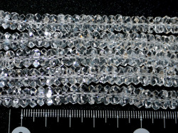 水晶 平カット　約7ミリ×3ミリ