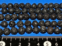 ラヴァストーン（溶岩）　8ミリ