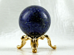 ラピスラズリ丸玉（台付）　29ミリ