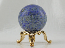ラピスラズリ丸玉（台付）　30ミリ