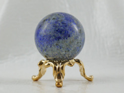 ラピスラズリ丸玉（台付）　30ミリ