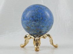 ラピスラズリ丸玉（台付）　31ミリ