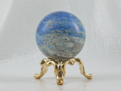 ラピスラズリ丸玉（台付）　31ミリ