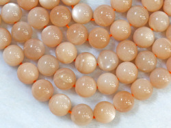 オレンジムーンストーン　10ミリ　【bz-orangemoon-10】【定型外可】