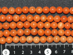 レッドアベンチュリン　8ミリ　【bz-redaven8】【定型外可】