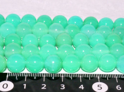 シーブルーカルセドニー　10ミリ 　ローグレード