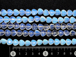 シンタティックオパール　ハート型　10ミリ×10ミリ×5ミリ