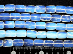 シンタティックオパール　長方形カット　18ミリ×13ミリ×6ミリ