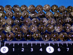 スモーキークオーツ（茶水晶）  10ミリ 爆裂
