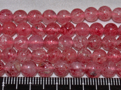 ストロベリークオーツ　6ミリ