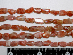 サンストーン　タンブル型　約15ミリ