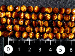 タイガーアイ　48面カット　6ミリ　