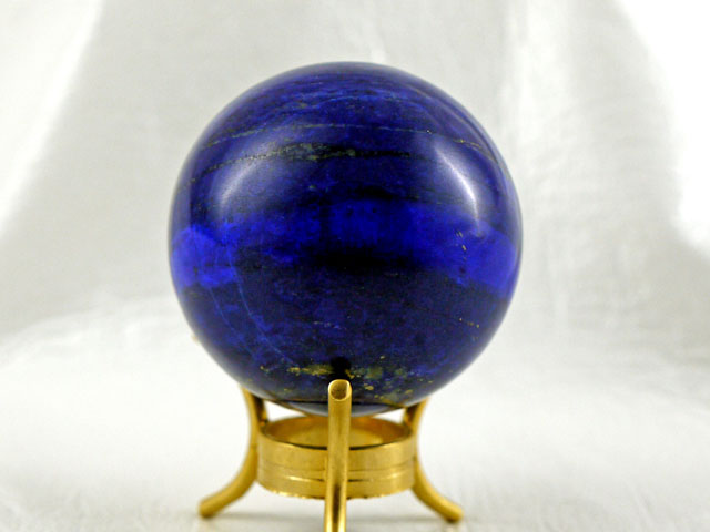 ラピスラズリ丸玉（台付）　42ミリ