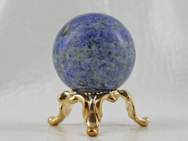 ラピスラズリ丸玉（台付）　30ミリ
