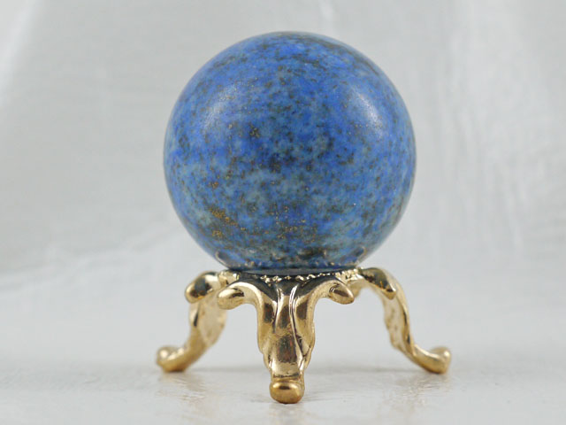 ラピスラズリ丸玉（台付）　31ミリ