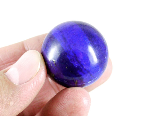 ラピスラズリの丸玉　30ミリ　【md-085-lapis】