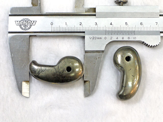 パイライト勾玉　35ミリ 【mt0030】【定型外可】