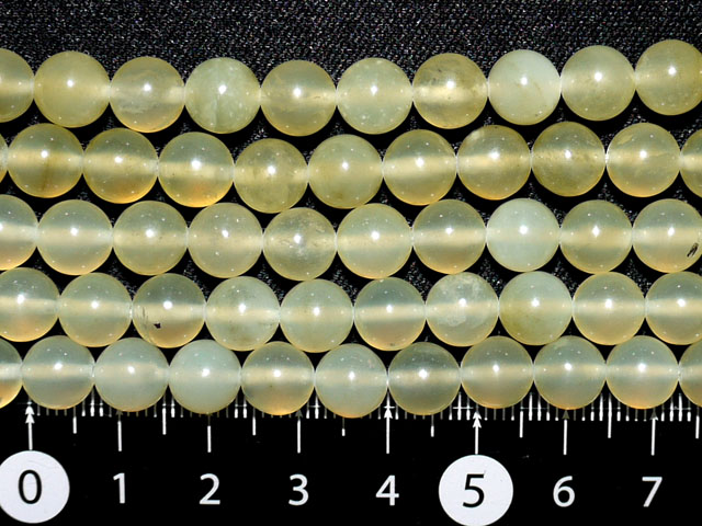 ニュージェイド（サーペンティン）半透明タイプ　8ミリ