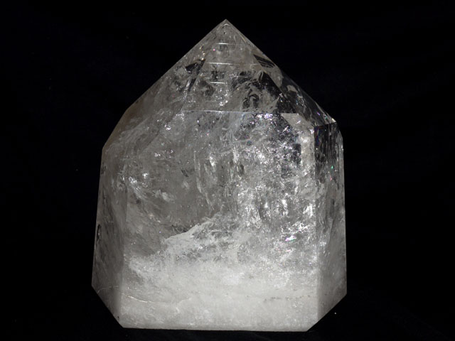 【半額ＳＡＬＥ】水晶ポイント　31.80ｋｇ　サイズ（約）：縦35×横35×奥行19ｃｍ