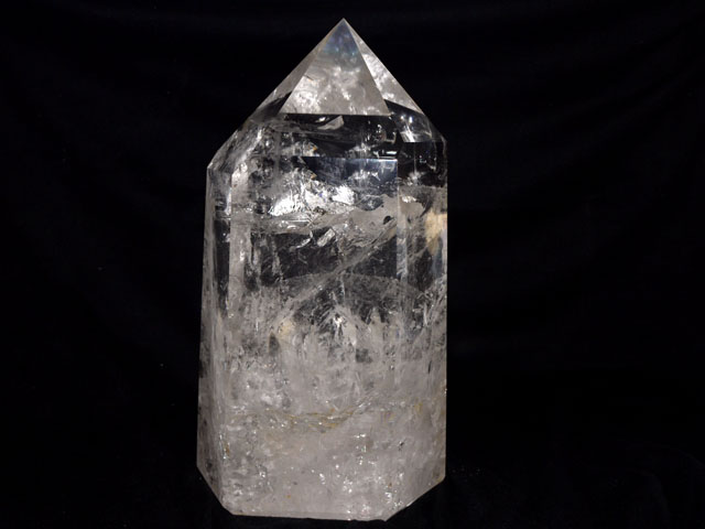 【半額ＳＡＬＥ】水晶ポイント　18.84ｋｇ　サイズ（約）：縦40×横20×奥行13ｃｍ