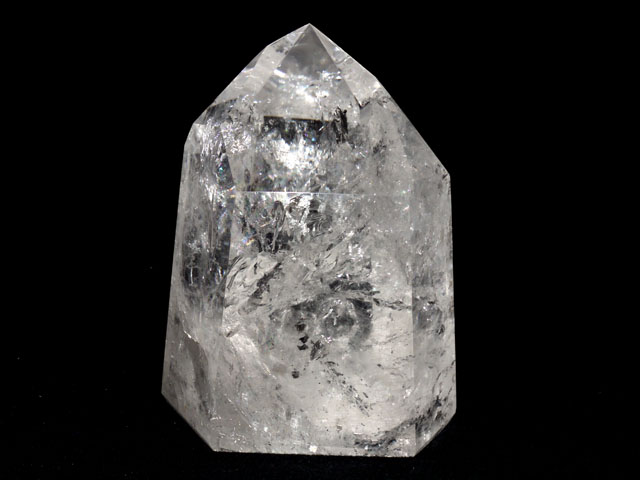 【半額ＳＡＬＥ】水晶ポイント　4.50ｋｇ　サイズ（約）：縦19×横16×奥行15ｃｍ