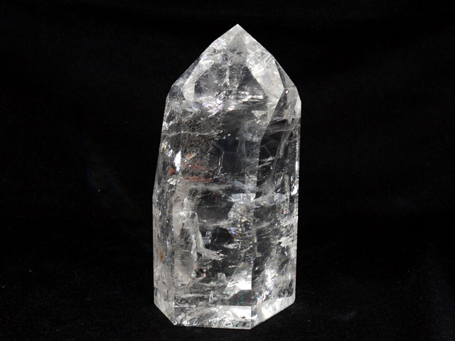 【半額ＳＡＬＥ】水晶ポイント　2.40ｋｇ　サイズ（約）：縦20×横10×奥行8ｃｍ