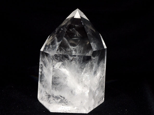 【半額ＳＡＬＥ】水晶ポイント　3.40ｋｇ　サイズ（約）：縦19×横13×奥行10ｃｍ